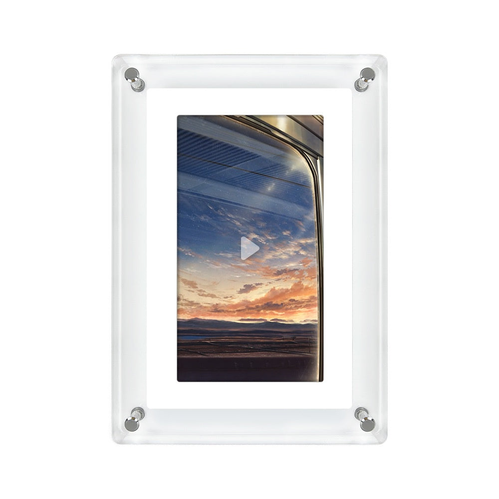 Transparent Digital Photo Frame